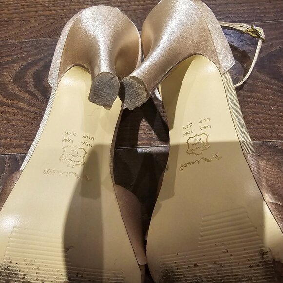 Peep-toe d’orsay pumps with bow - NINA Electra - Picture 4 of 8